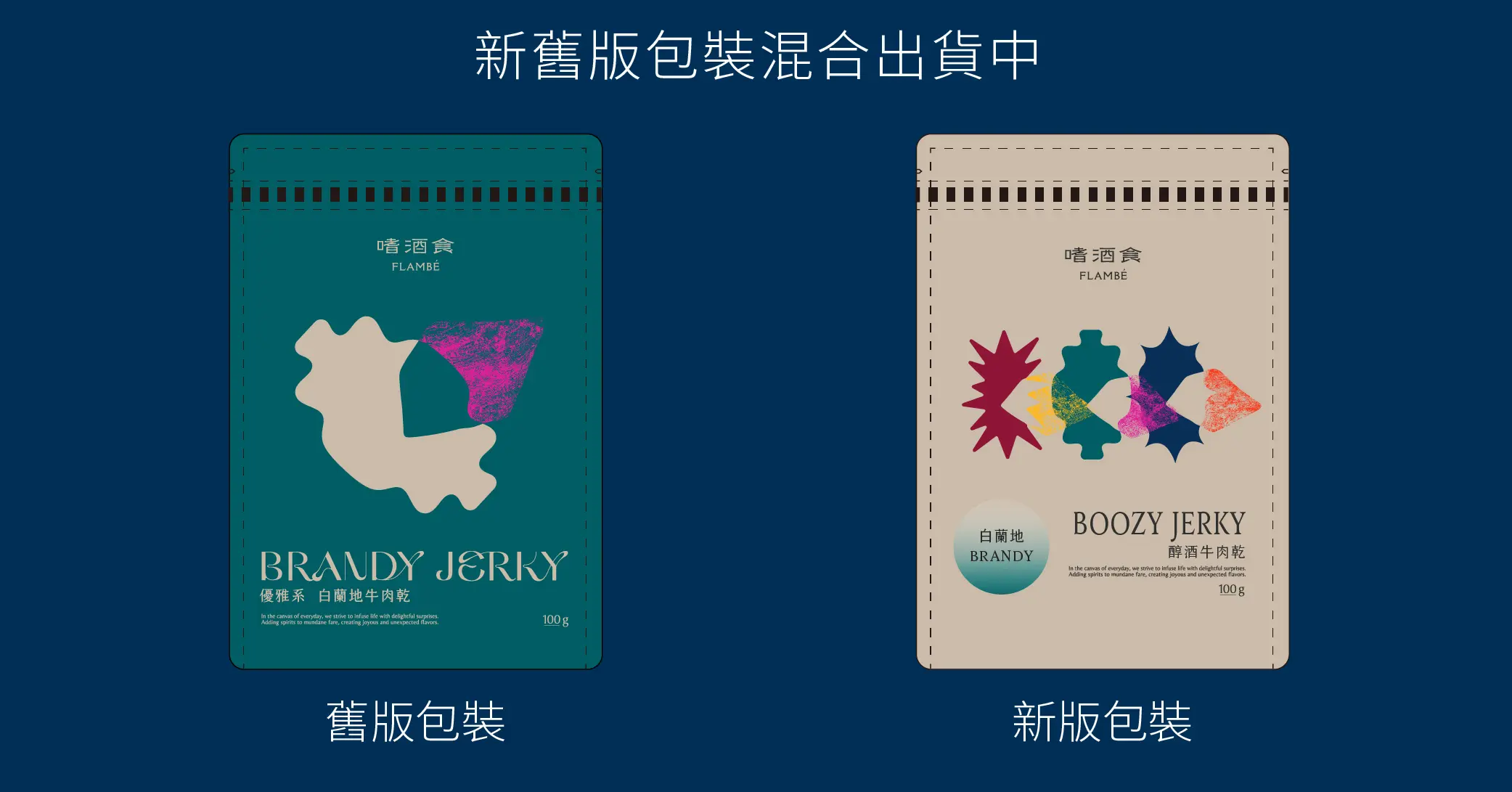 新舊包裝說明